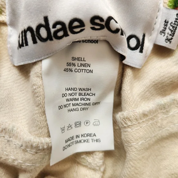 Sundae School spray doodle carpenter pants Sz M - Picture 7 of 8